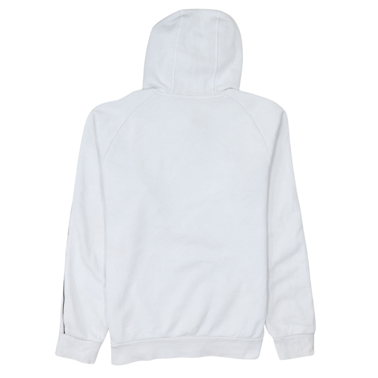 Mens UK Size S adidas White Pullover Hoodie
