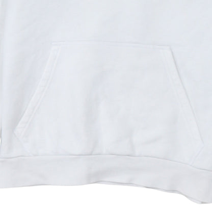 Mens UK Size S adidas White Pullover Hoodie
