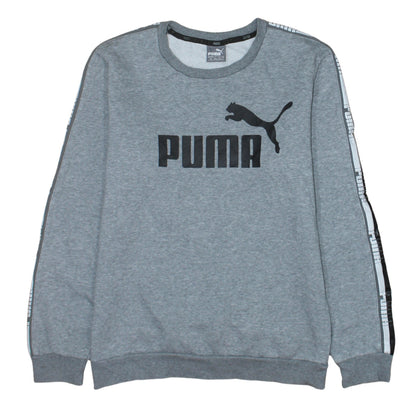 Mens UK Size S PUMA Grey Pullover Sweatshirt