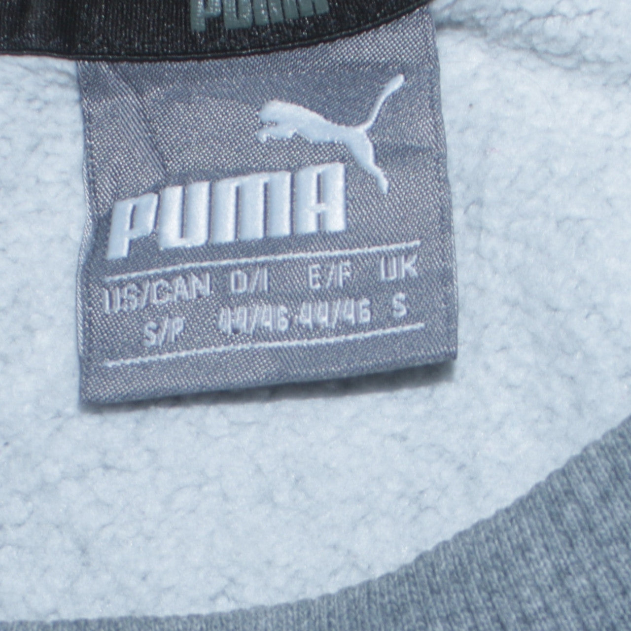 Mens UK Size S PUMA Grey Pullover Sweatshirt