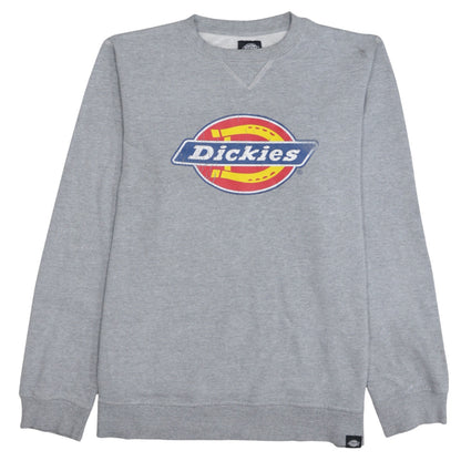 Dickies Men's Grey Logo Pullover Sweatshirt Size L