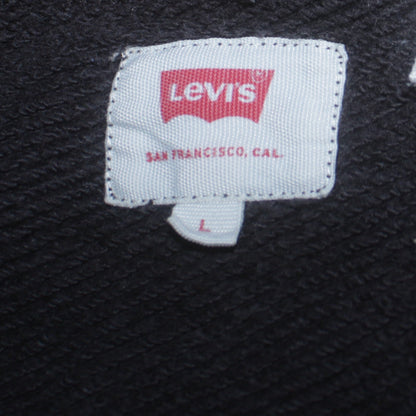 Mens UK Size L Levi's Blue Pullover Sweatshirt