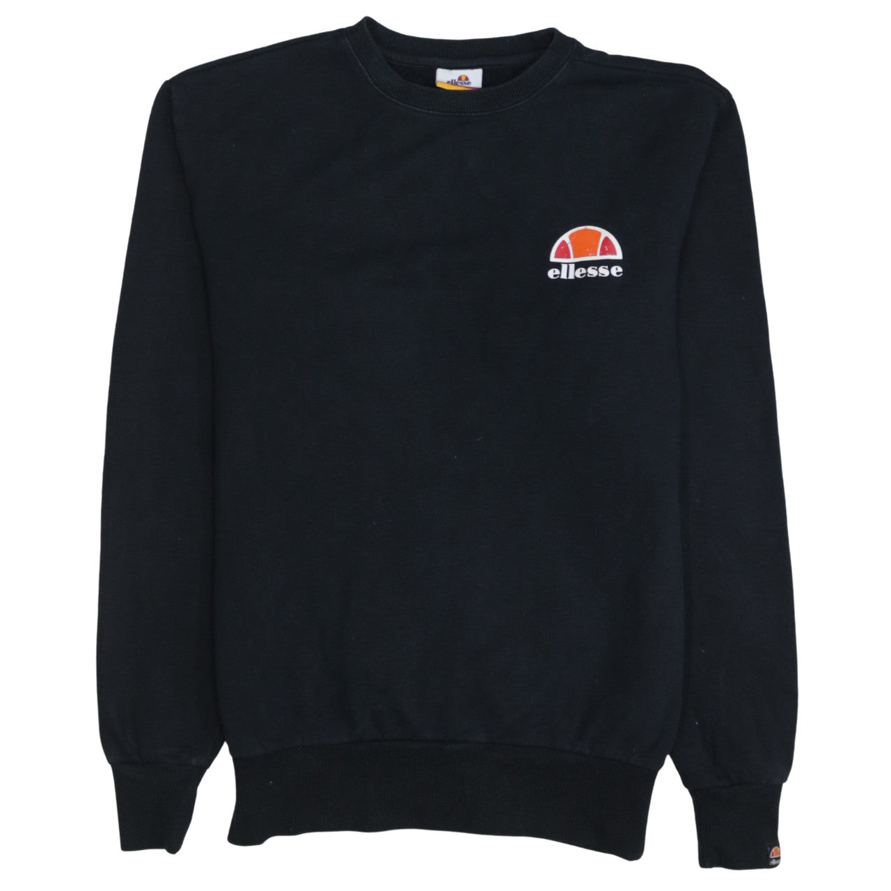 Mens UK Size S ellesse Black Pullover Sweatshirt