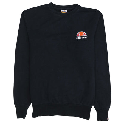 Mens UK Size S ellesse Black Pullover Sweatshirt