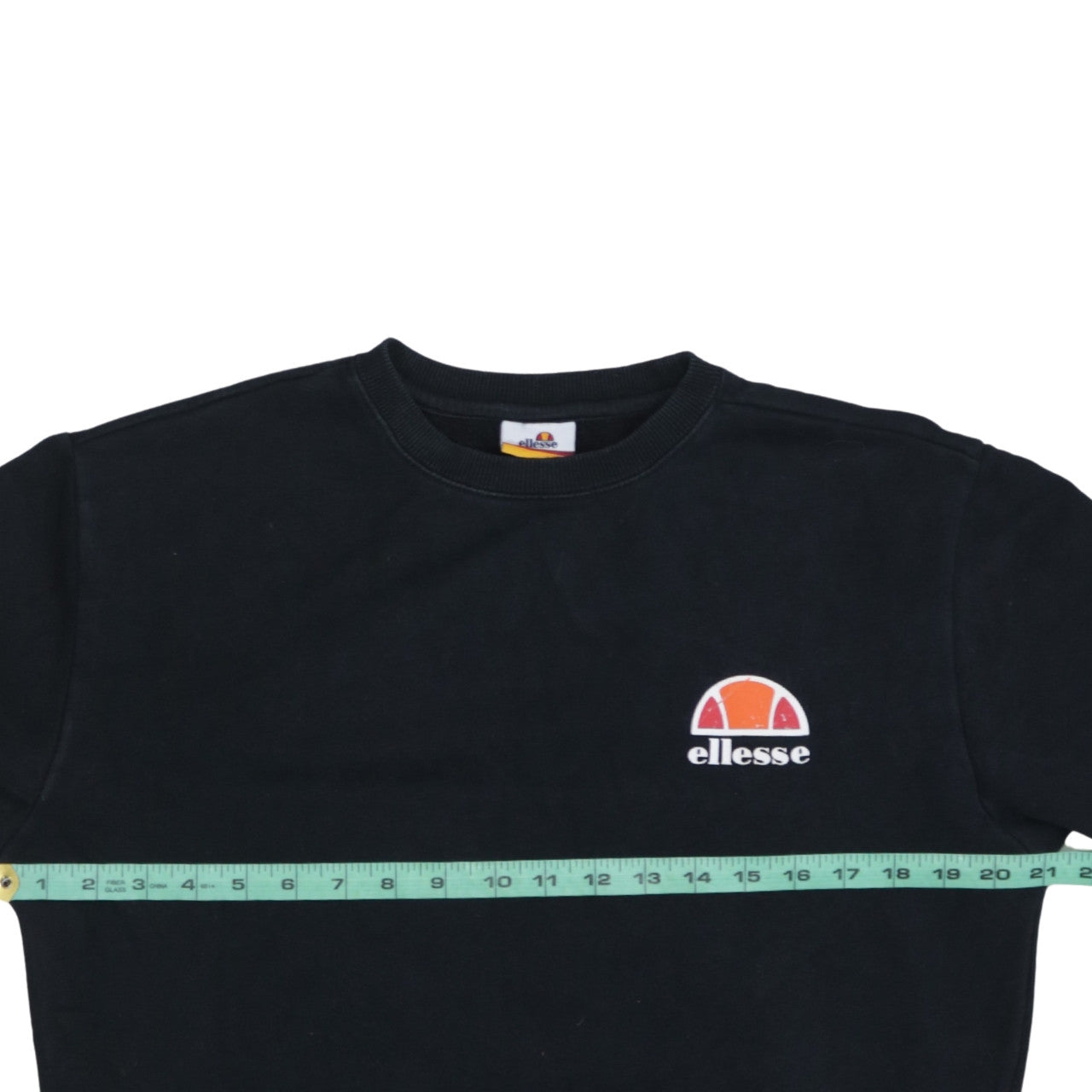 Mens UK Size S ellesse Black Pullover Sweatshirt