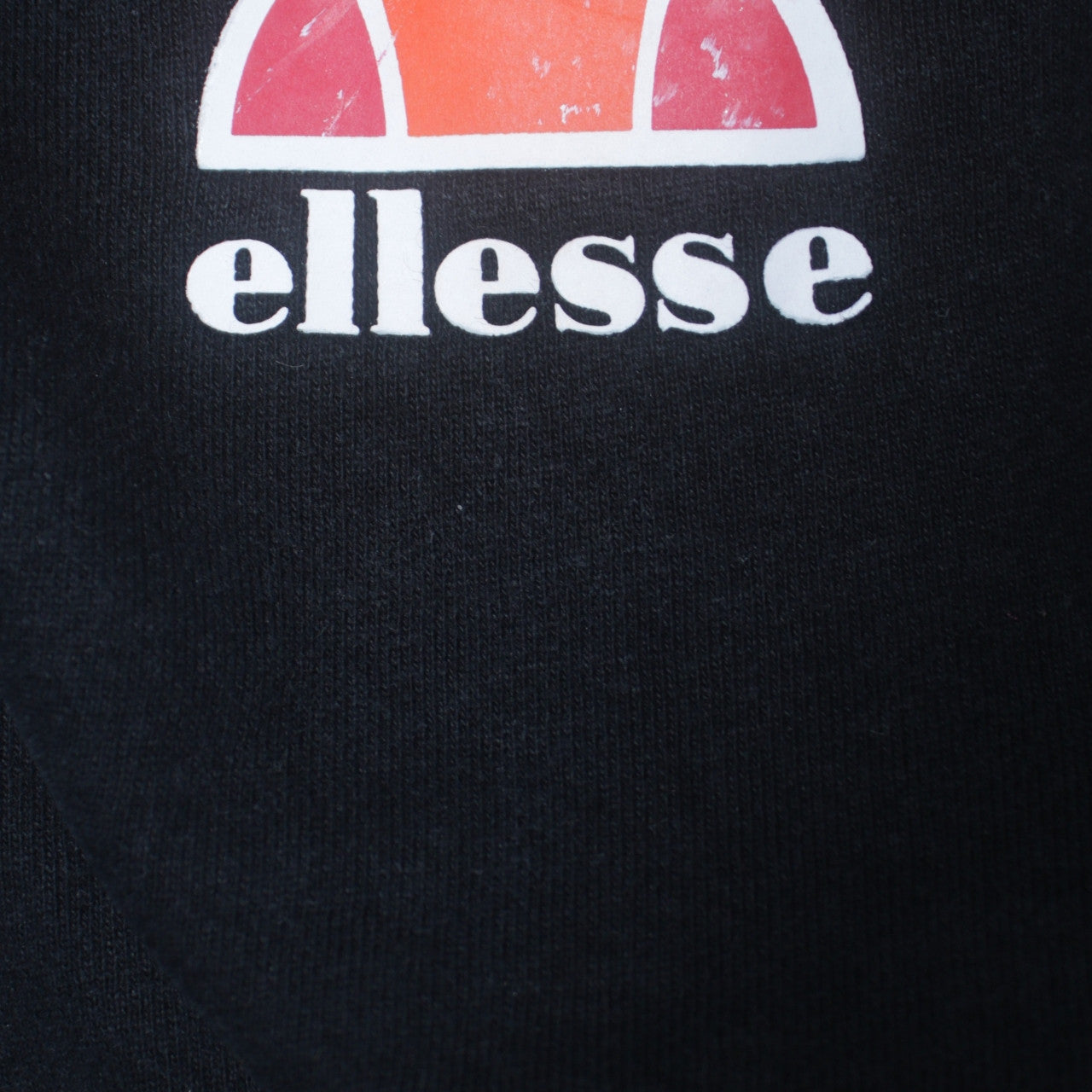 Mens UK Size S ellesse Black Pullover Sweatshirt