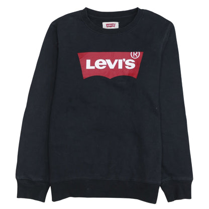 Boys UK Size 16 Years Levi's Black Pullover Sweatshirt