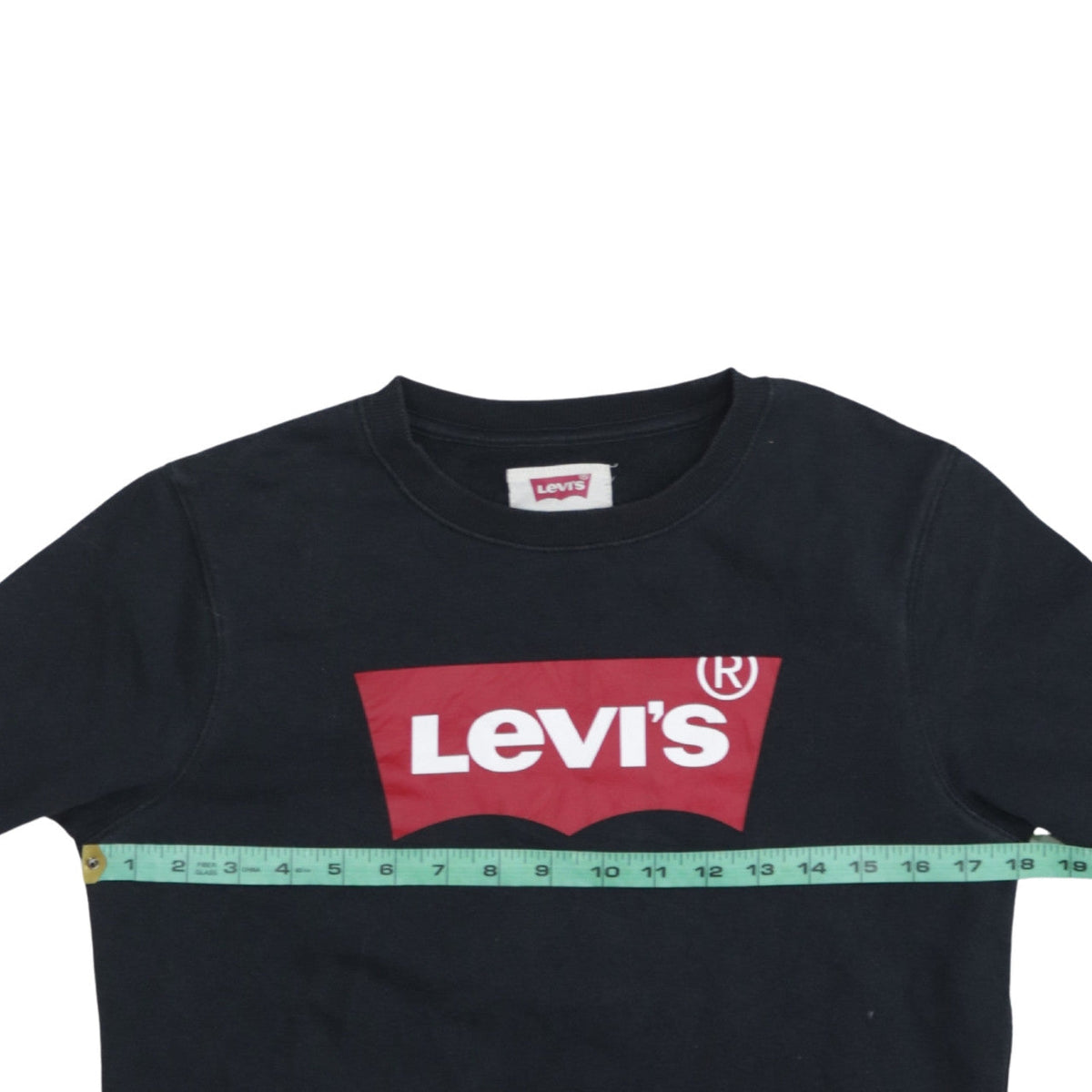 Boys UK Size 16 Years Levi's Black Pullover Sweatshirt
