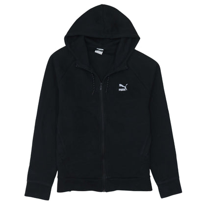 Mens UK Size L PUMA Black Full Zip Hoodie
