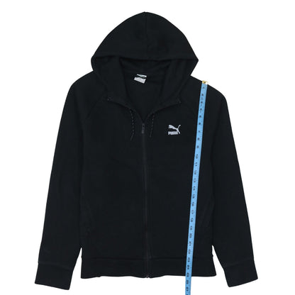 Mens UK Size L PUMA Black Full Zip Hoodie