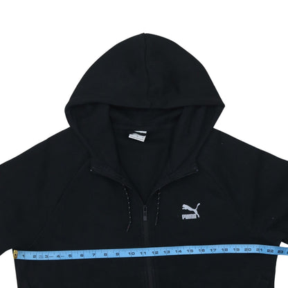 Mens UK Size L PUMA Black Full Zip Hoodie