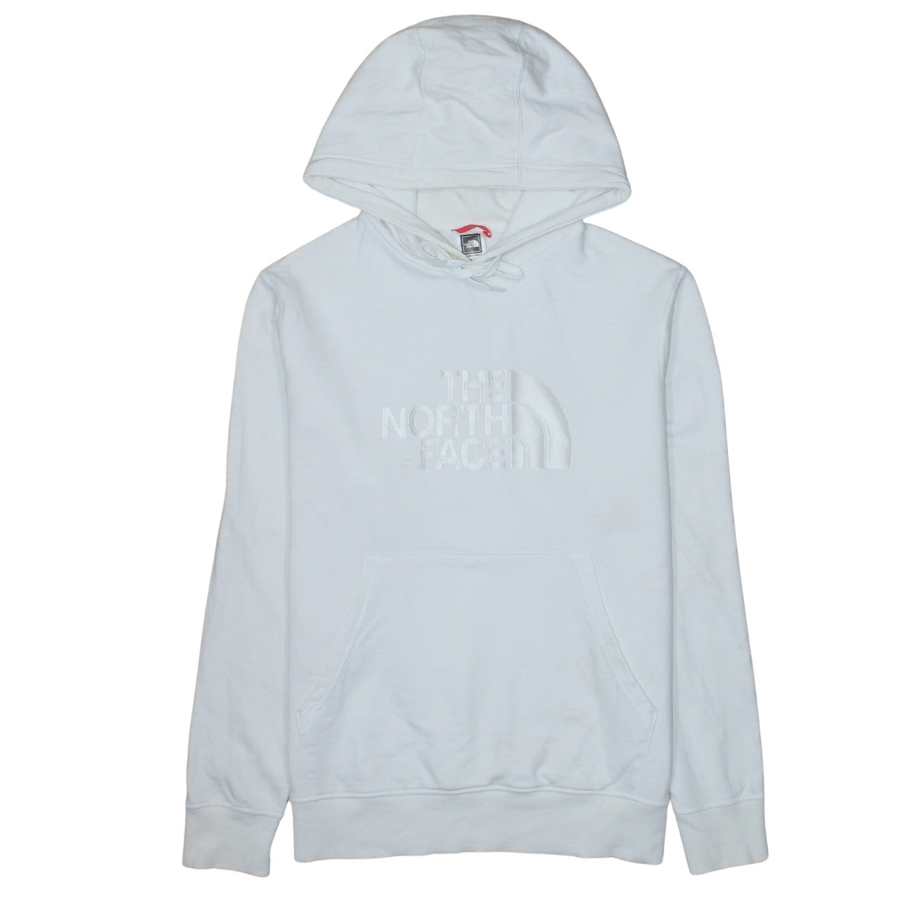 Mens UK Size M The North Face White Pullover Hoodie