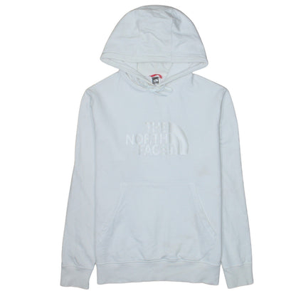 Mens UK Size M The North Face White Pullover Hoodie