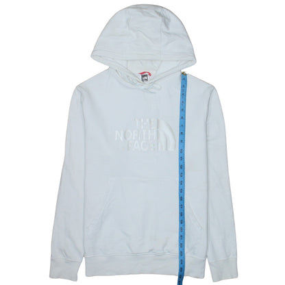 Mens UK Size M The North Face White Pullover Hoodie