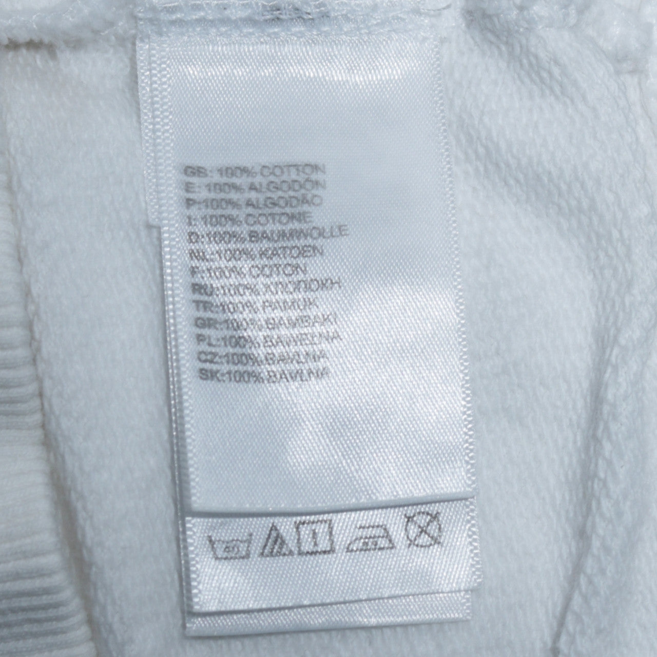 Mens UK Size M The North Face White Pullover Hoodie