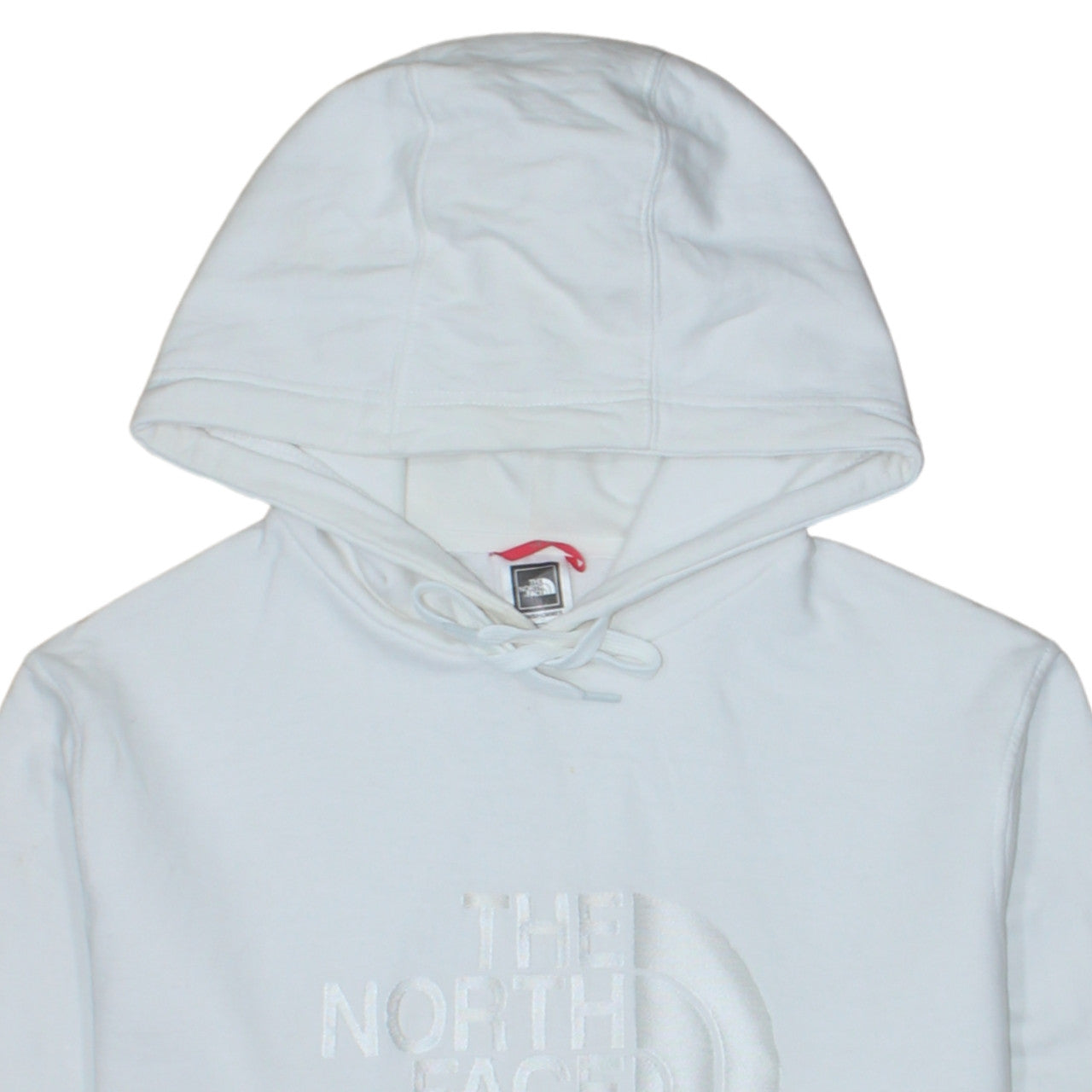 Mens UK Size M The North Face White Pullover Hoodie