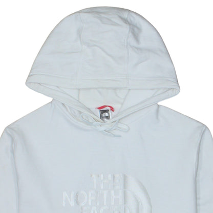 Mens UK Size M The North Face White Pullover Hoodie
