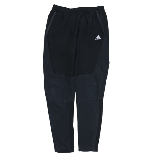 Adidas Men's Black Regular Fit Jogger Activewear Trousers M