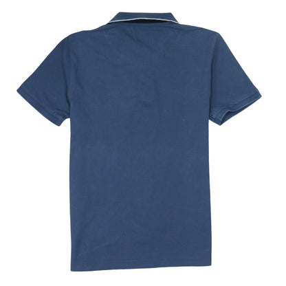 Hugo Boss Men's Blue Regular Fit Cotton Polo Shirt Size S