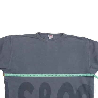 Levi's Men's Blue Graphic Logo Pullover Sweatshirt L