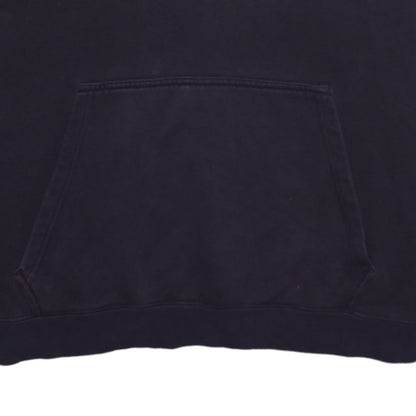 Nike Women Black Pullover Hoodie Large Embroidered Logo Casual