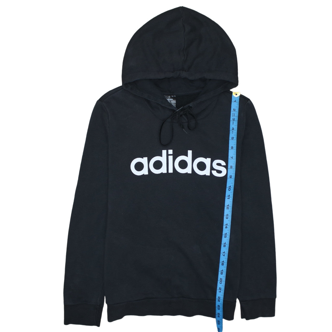 Womens UK Size M adidas Black Pullover Hoodie