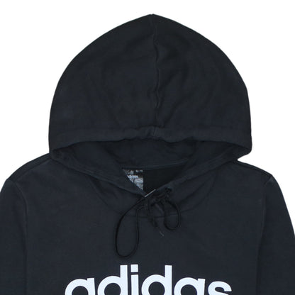 Womens UK Size M adidas Black Pullover Hoodie