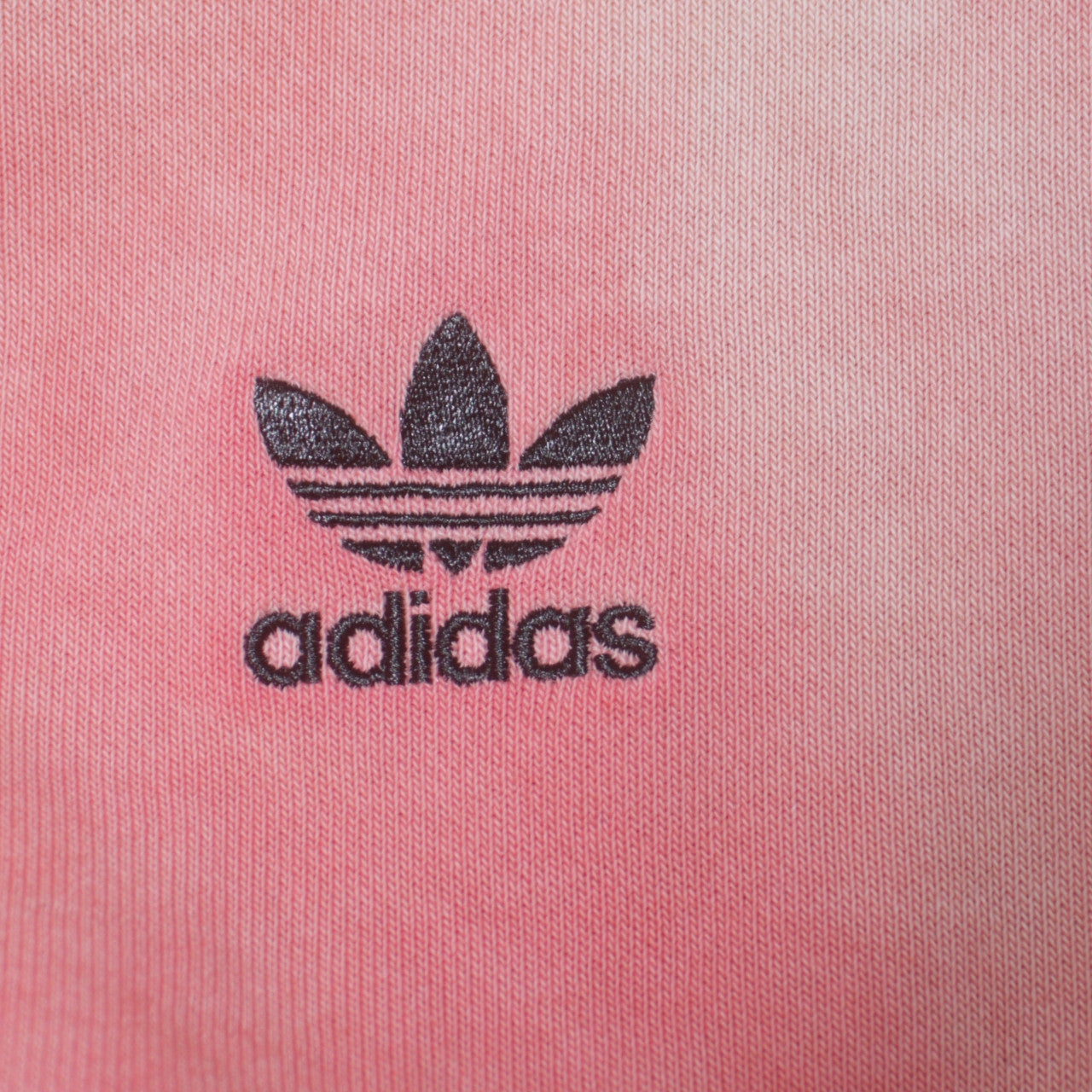 Adidas Womens Pink Tie Dye Crew Neck Sweatshirt Size S Primegreen