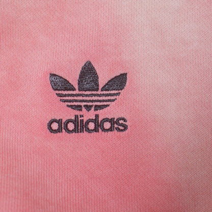 Adidas Womens Pink Tie Dye Crew Neck Sweatshirt Size S Primegreen