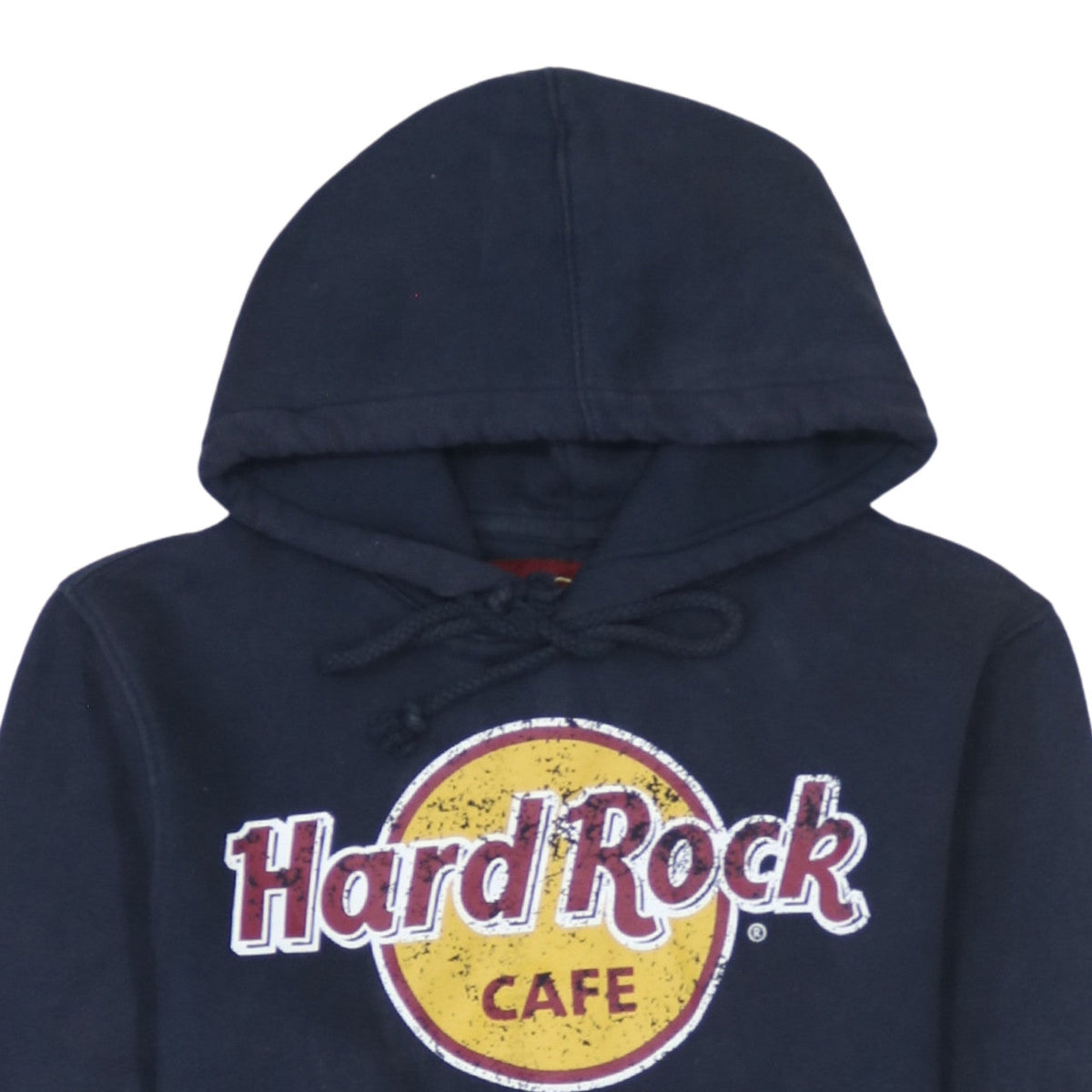 Mens UK Size S Hard Rock Cafe Blue Pullover Hoodie