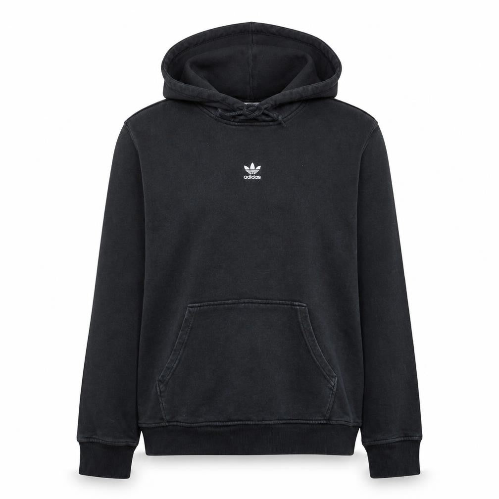Womens UK Size 10 adidas Black Pullover Hoodie