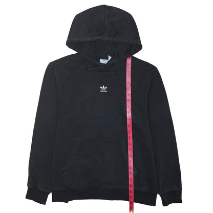 Womens UK Size 10 adidas Black Pullover Hoodie