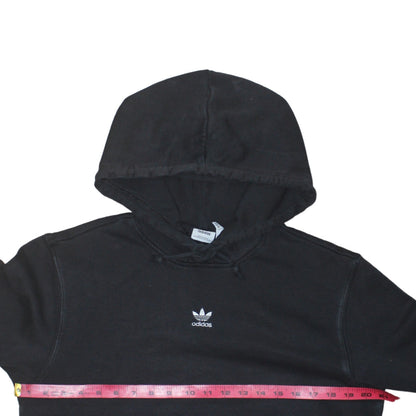 Womens UK Size 10 adidas Black Pullover Hoodie