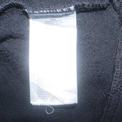 Womens UK Size 10 adidas Black Pullover Hoodie