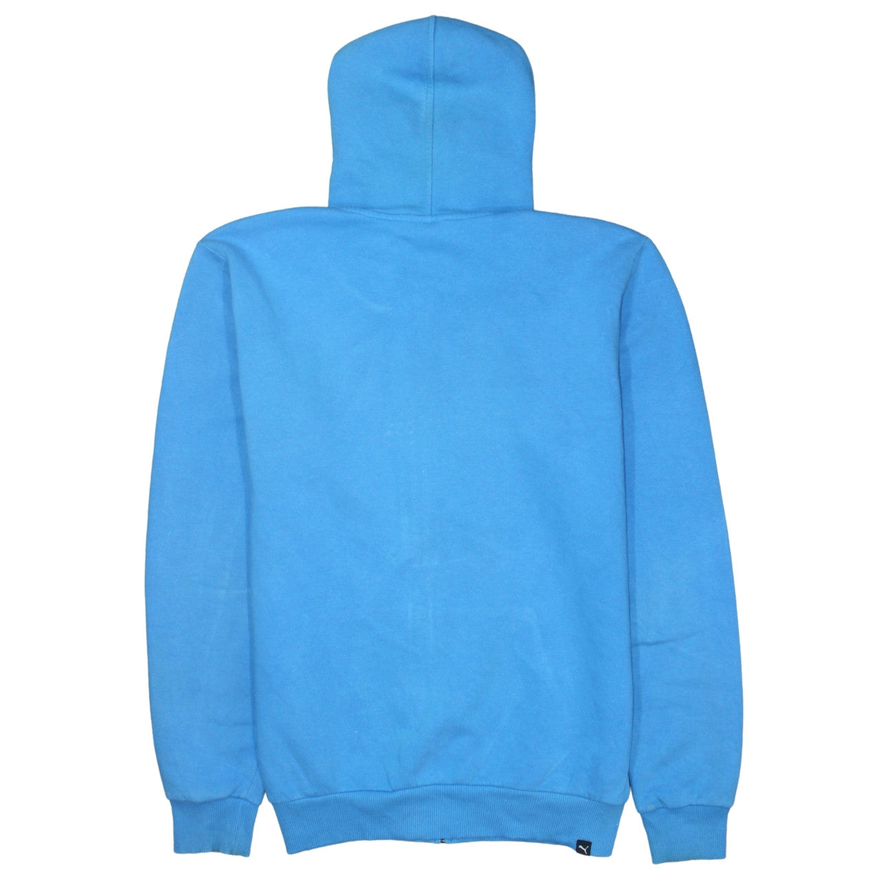 Mens UK Size L PUMA Blue Full Zip Hoodie