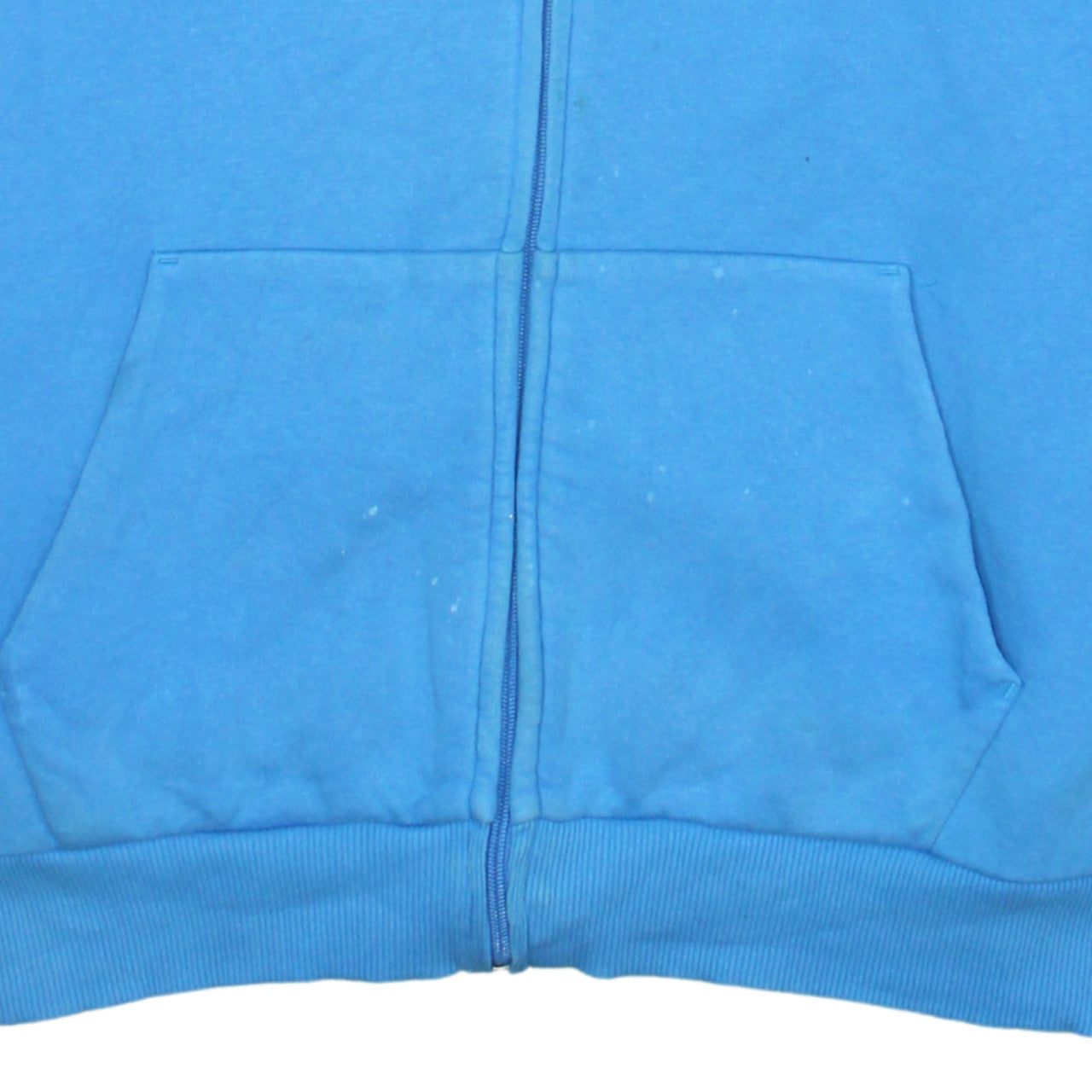 Mens UK Size L PUMA Blue Full Zip Hoodie
