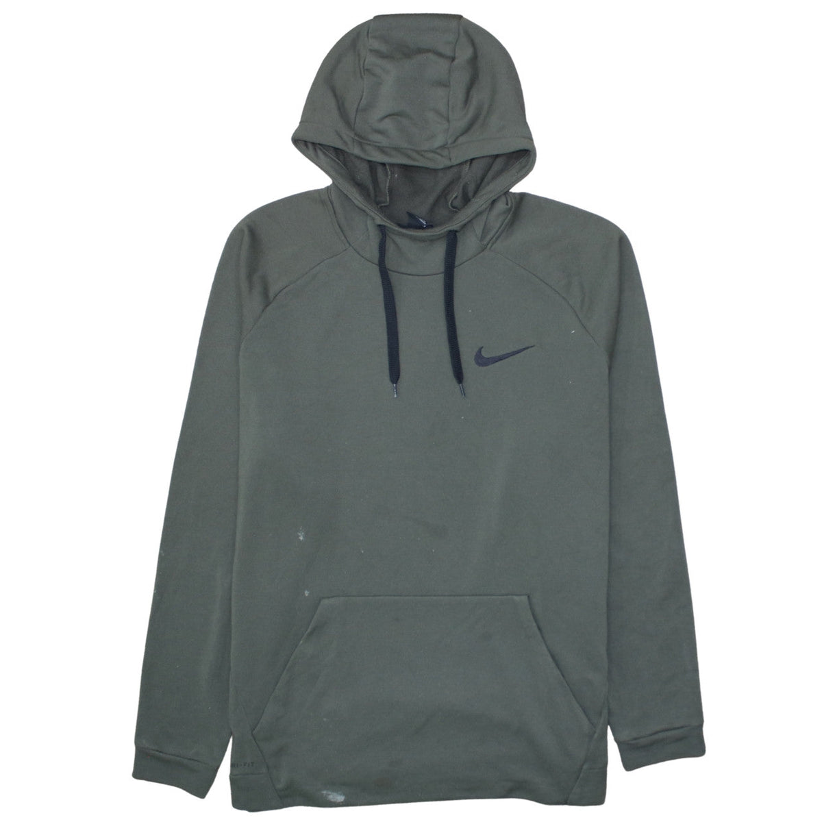 Mens UK Size 2XL Nike Green Pullover Hoodie