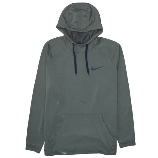 Mens UK Size 2XL Nike Green Pullover Hoodie