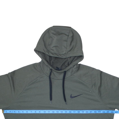 Mens UK Size 2XL Nike Green Pullover Hoodie