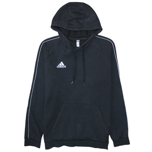 Mens UK Size L adidas Black Pullover Hoodie