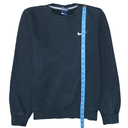 Mens UK Size M Nike Blue Pullover Sweatshirt