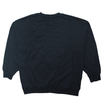 Womens UK Size XL Nirvana Black Pullover Sweatshirt