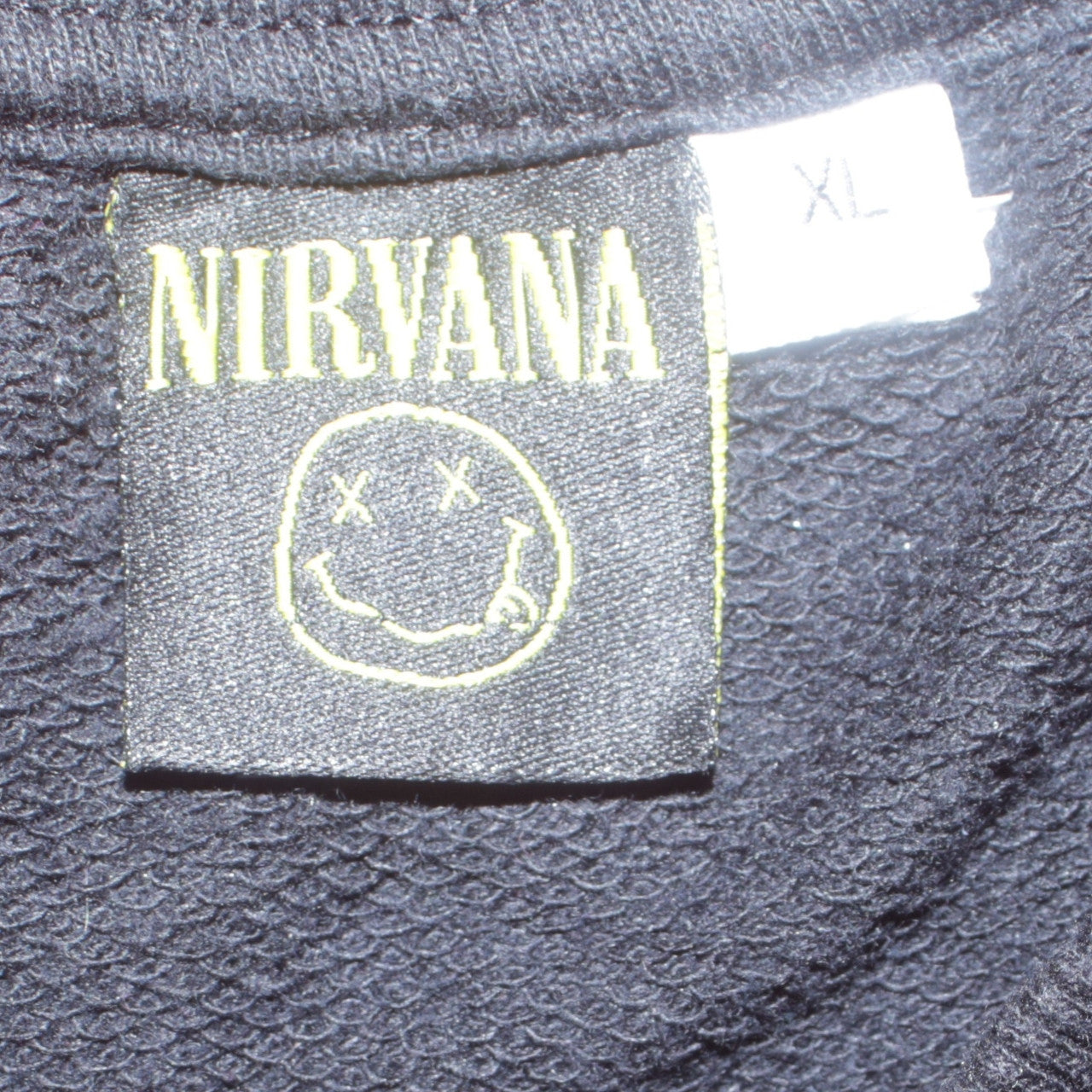 Womens UK Size XL Nirvana Black Pullover Sweatshirt