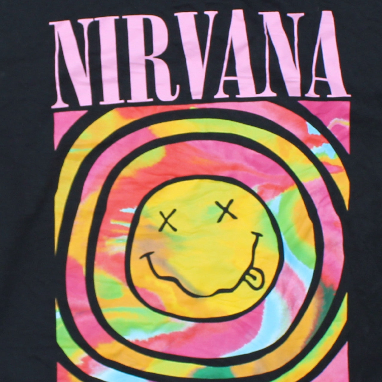 Womens UK Size XL Nirvana Black Pullover Sweatshirt