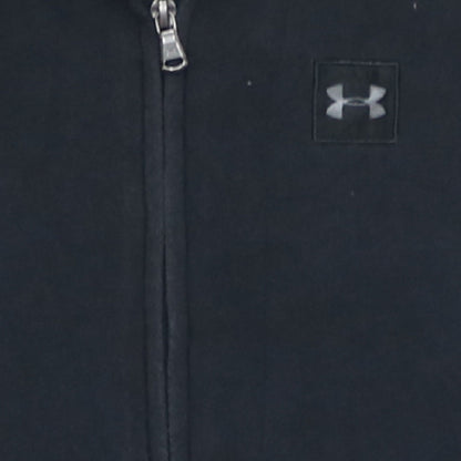 Mens UK Size XS Under armour Black Full Zip Hoodie