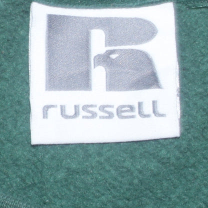Mens UK Size S Russell Green Pullover Sweatshirt