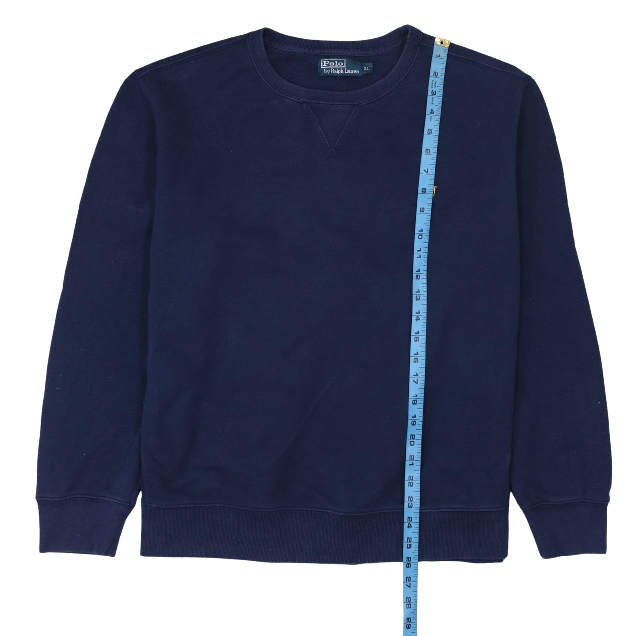 Mens UK Size XL Ralph Lauren Blue Pullover Sweatshirt