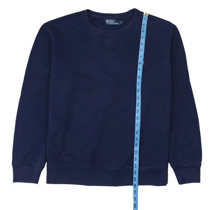 Mens UK Size XL Ralph Lauren Blue Pullover Sweatshirt