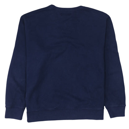 Mens UK Size XL Ralph Lauren Blue Pullover Sweatshirt