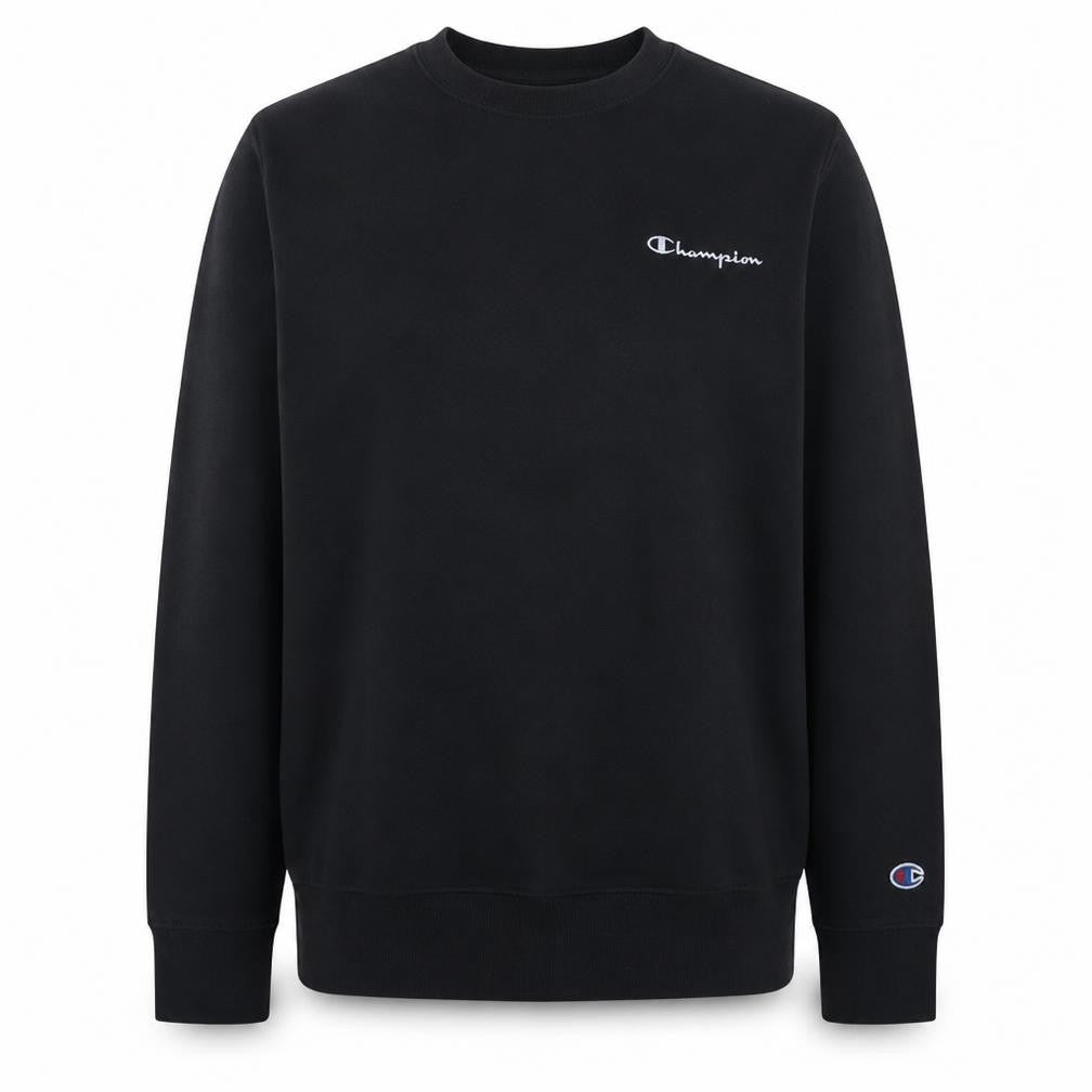 Mens UK Size L Champion Black Pullover Sweatshirt